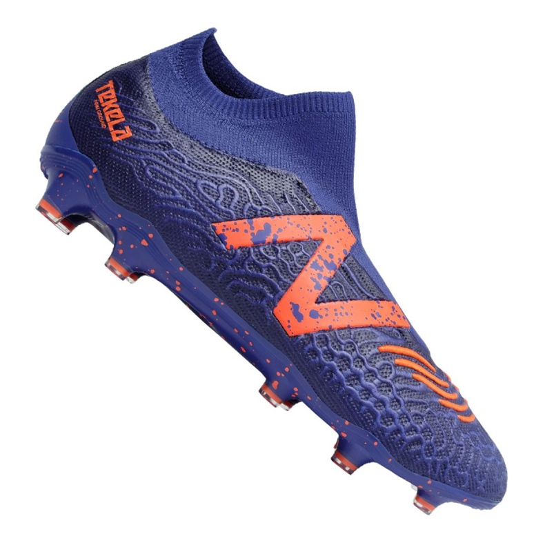 Jalkapallokengät New Balance Tekela v3 Pro Fg BG3 M 814510-60 monivärinen violetti