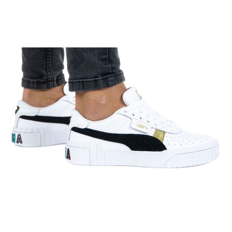 Puma Cali Varsity Wn'S W 374109 01 valkoinen musta