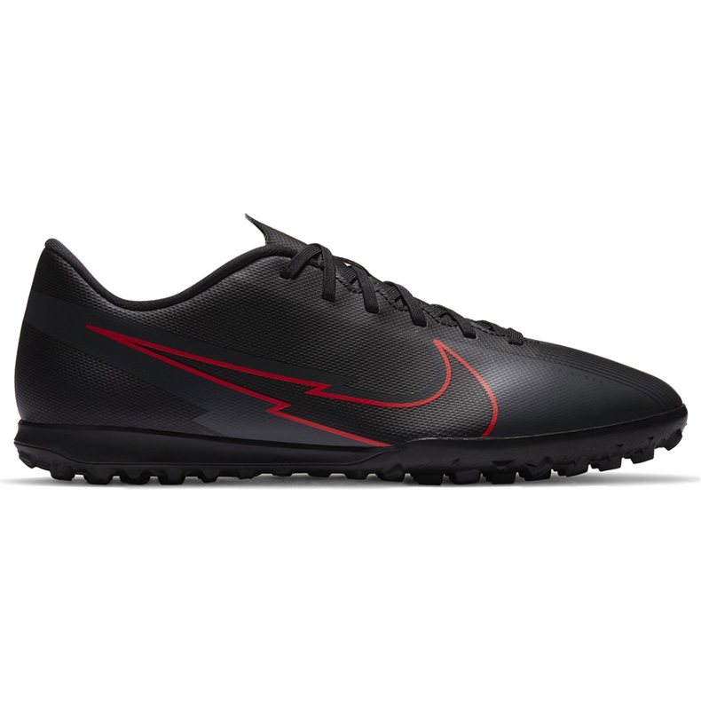 Nike Mercurial Vapor 13 Club Tf AT7999 060 jalkapallokengät musta musta