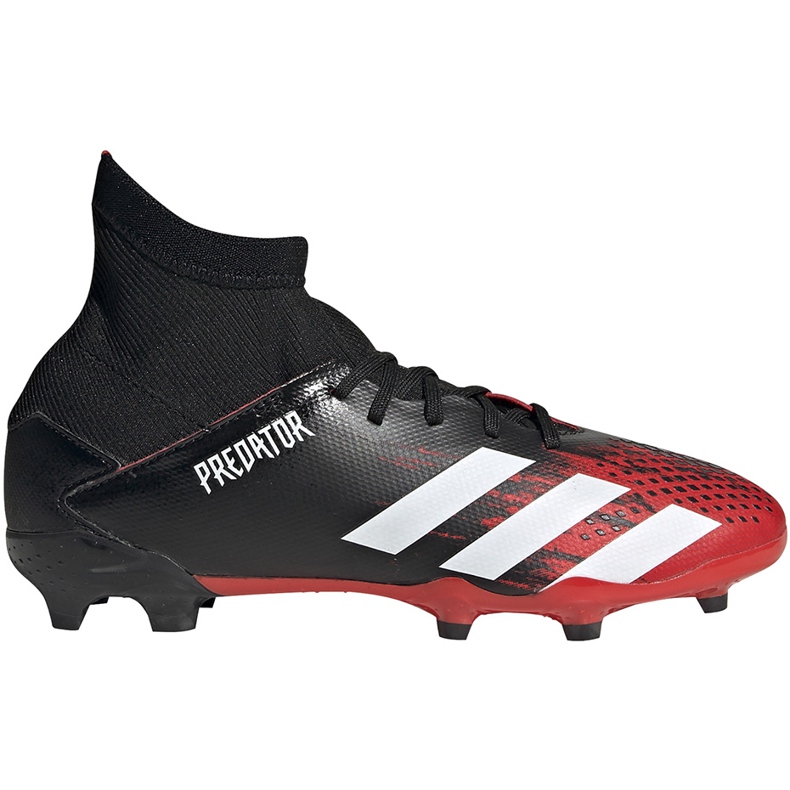 Adidas Predator 20.3 Fg Jr EF1930 jalkapallokengät punainen