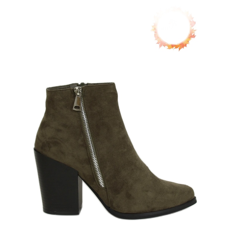 Vihreät korkokengät TX-1873 DK.GREEN