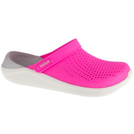 Crocs LiteRide Clog 204592-6QV musta pinkki