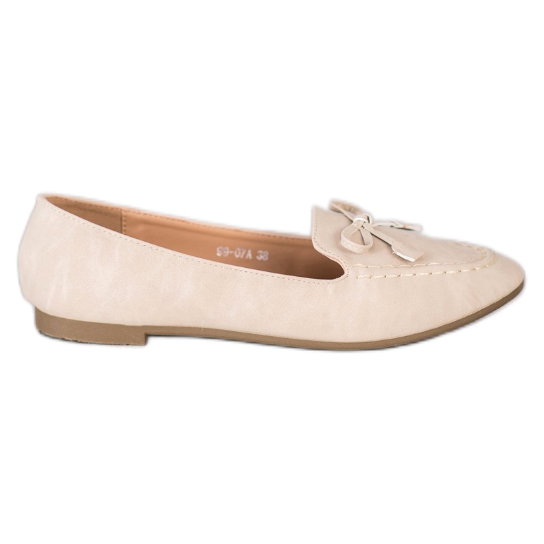 Nio Nio Mukavat Beige Loaferit
