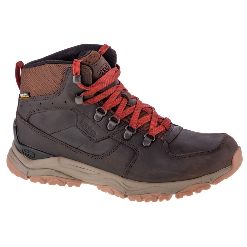 Keen Innate Leather Mid Wp M 1023445 kengät ruskea