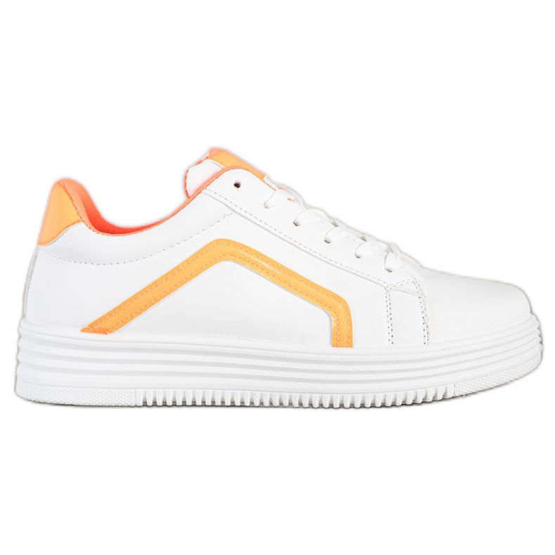 SHELOVET Muodikkaat urheilukengät valkoinen