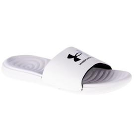 Under Armour Ansa Fixed Slides 3023761-103 valkoinen