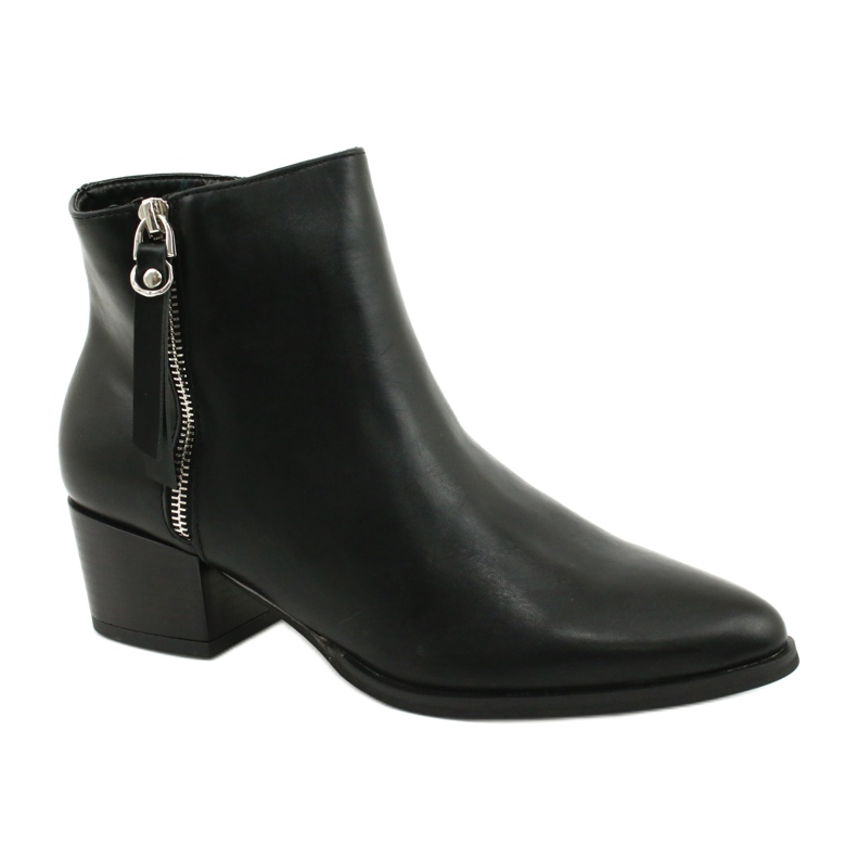 Talvikengät Jezzi 20BT35-3028 -vetoketjulla musta