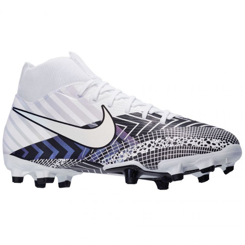 Nike Mercurial Superfly 7 Academy Mds FG / MG Jr BQ5409-110 jalkapallokengät monivärinen valkoinen