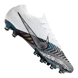 Nike Vapor 13 Elite Mds AG-Pro M CJ1294-110 jalkapallokengät tummansininen, valkoinen, harmaa/hopea valkoinen