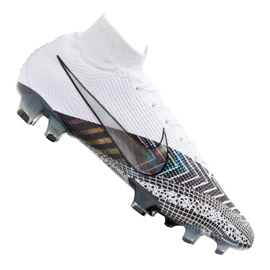 Nike Superfly 7 Elite Mds Fg M BQ5469-110 jalkapallokengät tummansininen, valkoinen, harmaa/hopea valkoinen