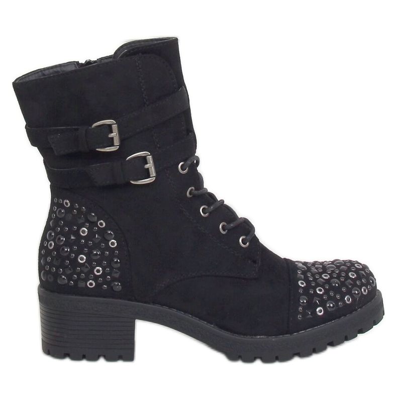 Musta Workery -saappaat 88063 Musta