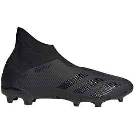 Adidas Predator 20.3 Ll Fg jalkapallokengät, musta EF1645