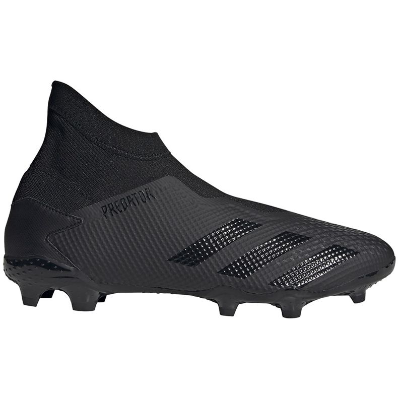 Adidas Predator 20.3 Ll Fg jalkapallokengät, musta EF1645