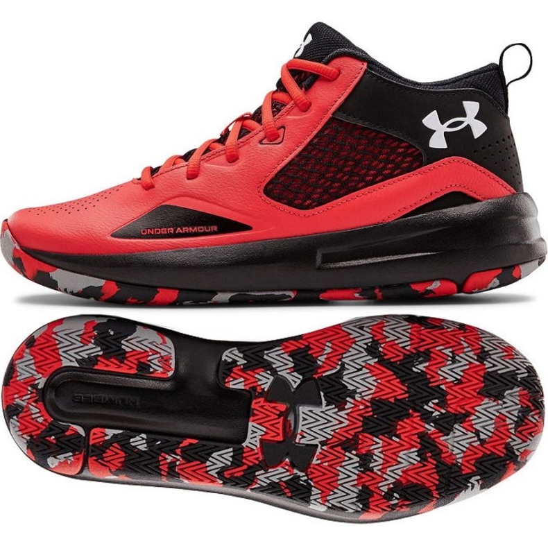 Under Armour Lockdown 5 M 3023949-601 monivärinen appelsiinit ja punaiset