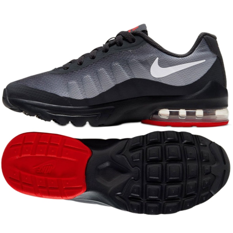 Nike Air Max Invigor Gs M CV9296-001 kenkä musta harmaa