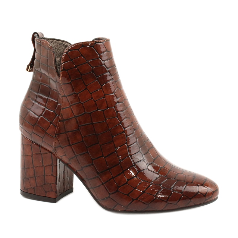 M.Daszyński Eristetyt saappaat Daszyński SA186-1 ruskea