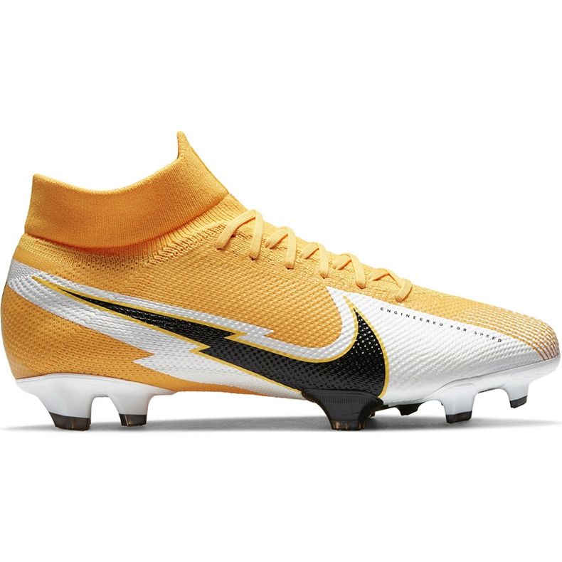 Nike Mercurial Superfly 7 Pro Fg AT5382 801 jalkapallokengät oranssi kultainen