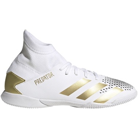 Adidas Predator 20.3 Junior FW9218 jalkapallokengät musta valkoinen