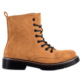 Small Swan Kamelin mokkanappurit ruskea