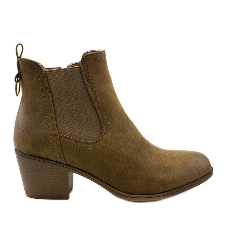 Khaki mokkanahkaiset nilkkurit Tarrenscribe -postauksessa vihreä