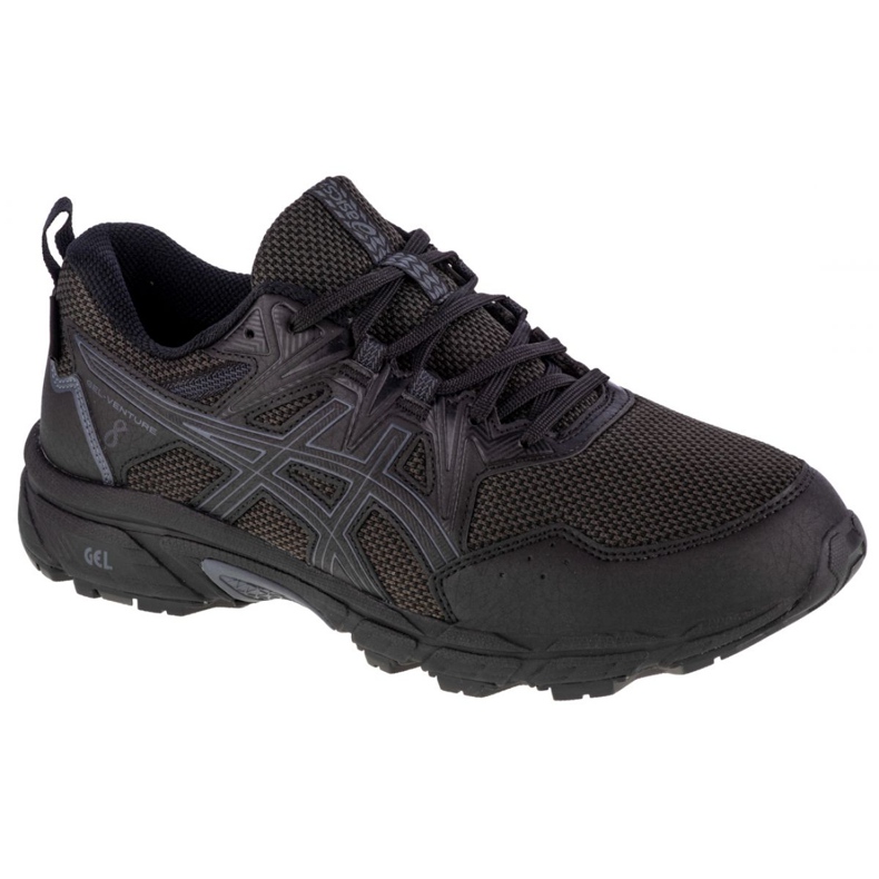 Juoksukengät Asics Gel-Venture 8 Wp M 1011A825-001 musta oranssi
