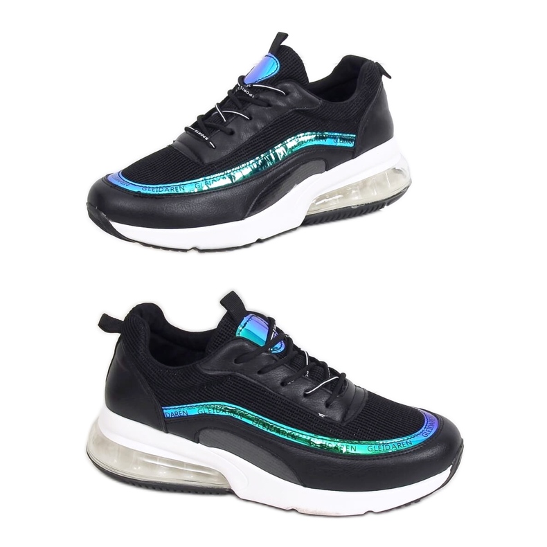 Mustat naisten urheilukengät LL1758 Musta