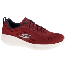 Skechers Go Run Fast-Quake M 55106-BURG punainen