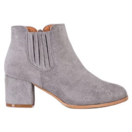 Bella Paris Lyhyet mokkanahkakengät beige