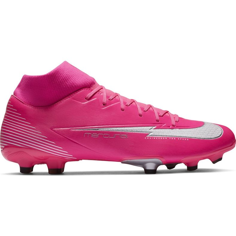 Nike Mercurial Superfly 7 Academy Km FG / MG DB5611 611 jalkapallokengät vaaleanpunainen vaaleanpunainen