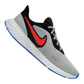 Juoksukengät Nike Revolution 5 M BQ3204-011 musta harmaa