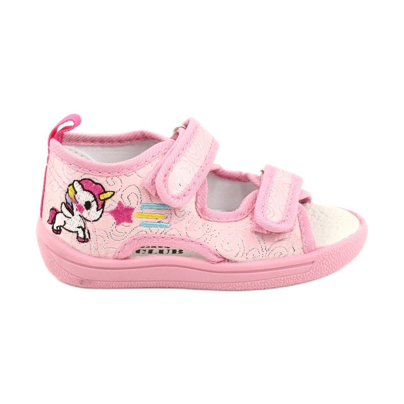 American Club Amerikkalaiset TEN38 / 20 sandaalitossut, nahkaverhoilu vaaleanpunainen