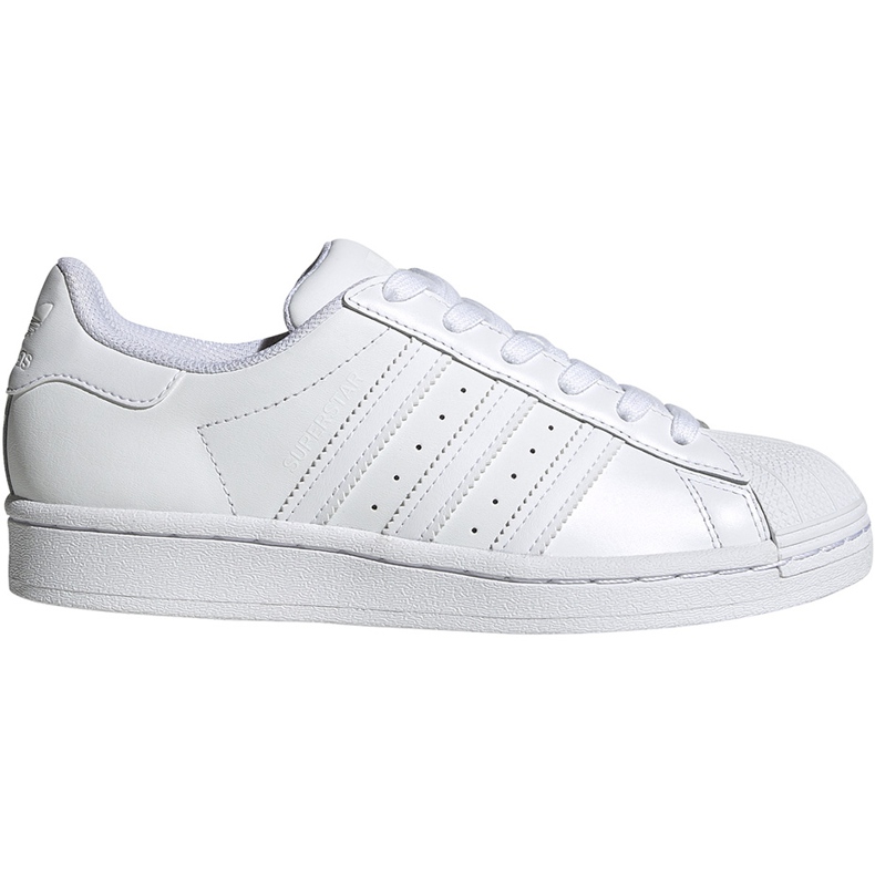 Adidas Superstar J valkoiset lasten kengät EF5399 valkoinen