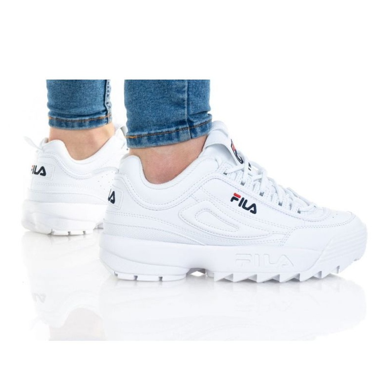 Fila Disruptor Kids 1010567-1FG kengät valkoinen sininen