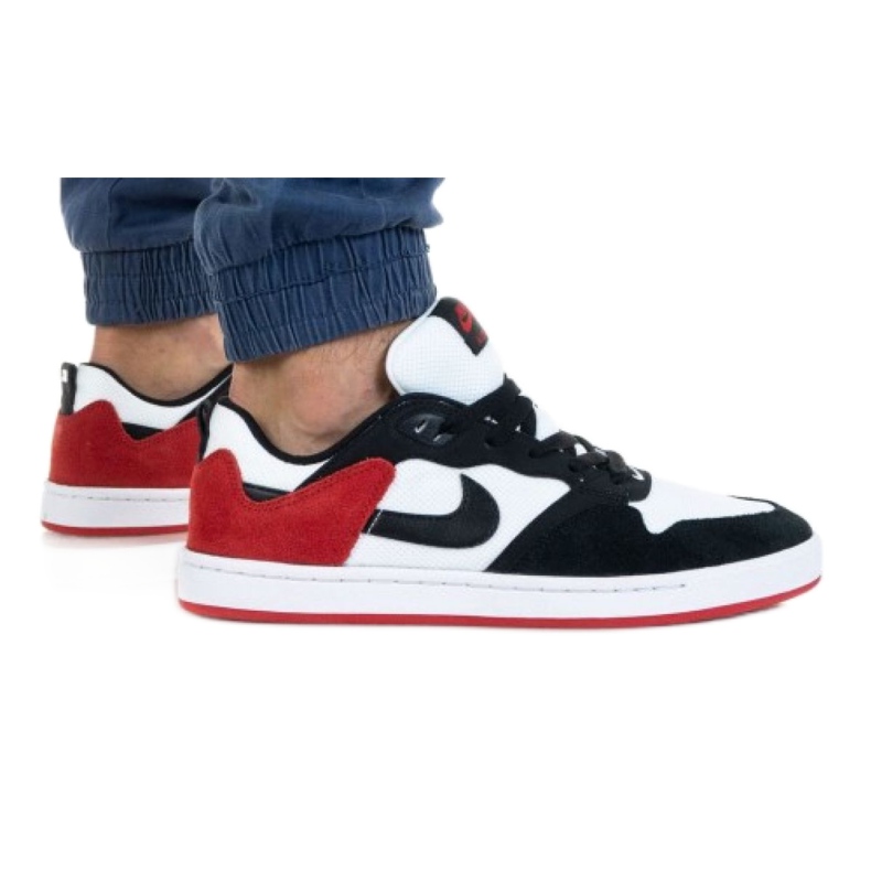 Nike Sb Alleyoop M CJ0882-102 valkoinen musta punainen