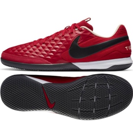 Nike Tiempo Legend 8 Academy Ic M AT6099 608 jalkapallokengät punainen punainen