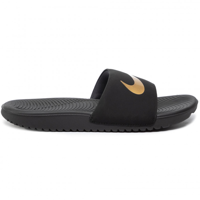 Lasten Nike Kawa Slide (GS / PS) -tossut 819352003 musta