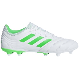 Adidas Copa 19.3 Fg BB9188 jalkapallokengät sininen valkoinen