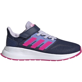 Adidas Runfalcon C lasten kengät, tummansininen ja vaaleanpunainen EG6148