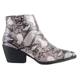 Cm Paris Snake Print Boot monivärinen