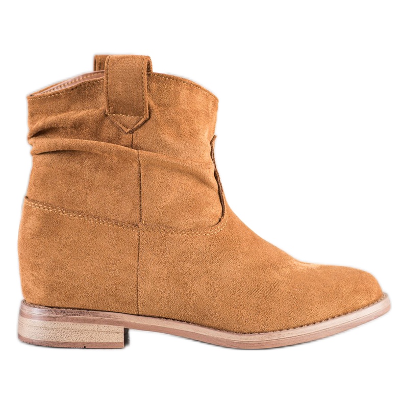 Marquiz Tyylikkäät cowboy -saappaat ruskea