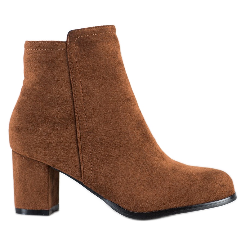 Wilady Muodikkaita kamelisaappaita ruskea monivärinen