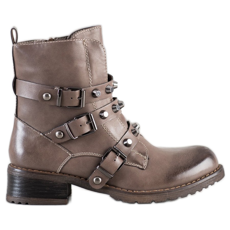 SHELOVET Lämpimät työntekijät koristeilla beige