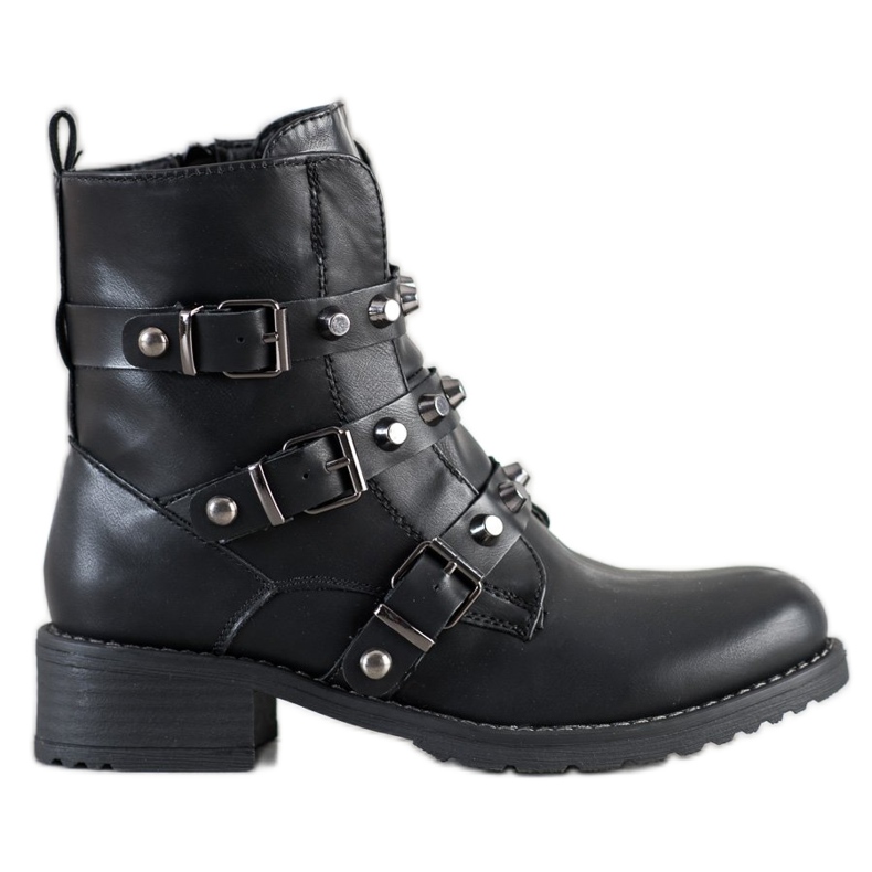 SHELOVET Lämpimät työntekijät koristeilla musta