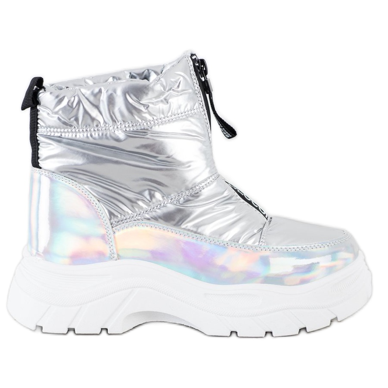 SHELOVET Lumisaappaat liukusäätimellä hopea