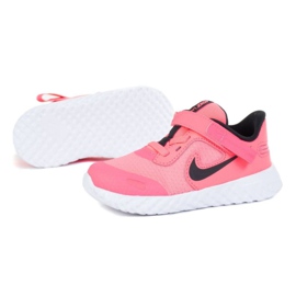 Nike Revolution 5 Flyease K CQ4651-600 tummansininen vaaleanpunainen