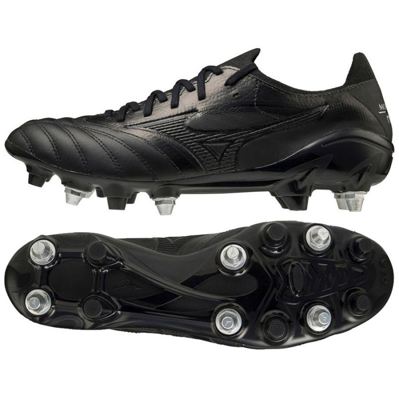 Mizuno Morelia Neo 3 Elite Sg M P1GC209100 jalkapallokengät musta musta
