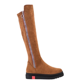 Seastar Platform Saappaat ruskea keltainen Seastar Platform Saappaat ruskea keltainen