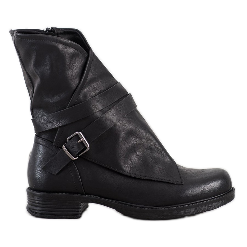 Seastar Mustat työntekijät Eco -nahkaa