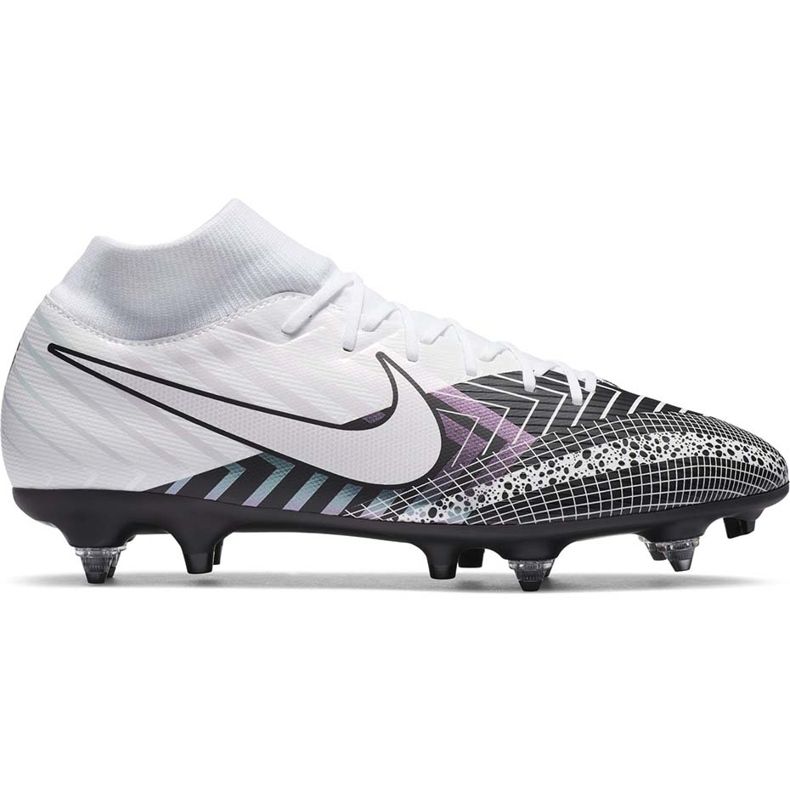 Nike Mercurial Superfly 7 Academy Mds SG-Pro Ac DB4351 110 jalkapallokengät valkoinen valkoinen