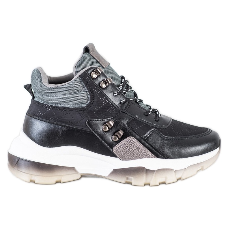 SHELOVET Mustat muoti lenkkarit monivärinen